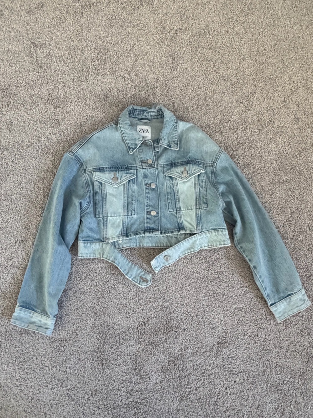 Zara Light Blue Denim Jacket